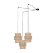 CALISTO JUTE Natural Suspension Lamp 3 (Clearance)