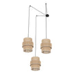 CALISTO JUTE Natural Suspension Lamp 3 (Clearance)