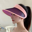 Brim Fan Sun Bonnet Woman Charging