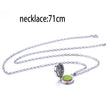 Open Round Hollow Perfume Box Necklace