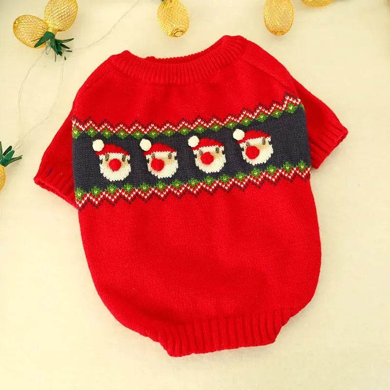 Christmas pet dog sweater