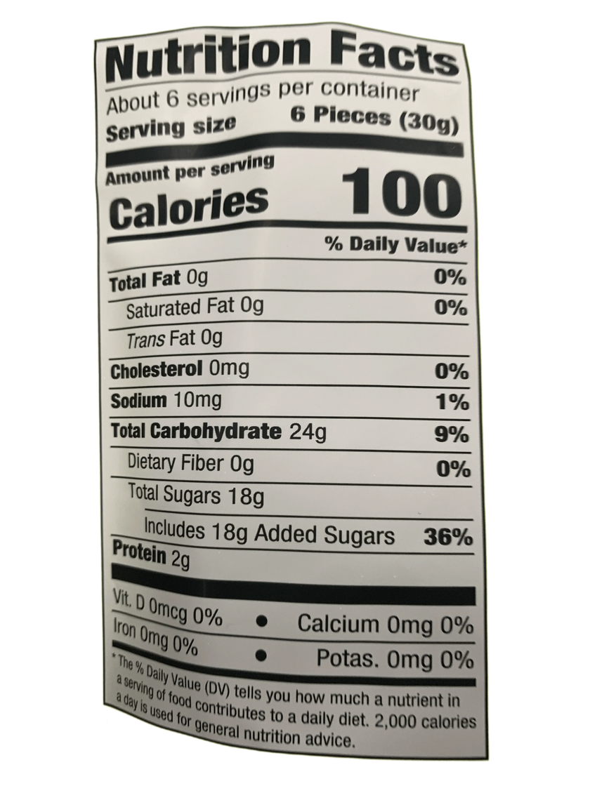 Amos Peelerz Orange Gummies 170G - U.S Edition