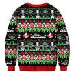 Ugly Funny Christmas print Knit Couple sweater