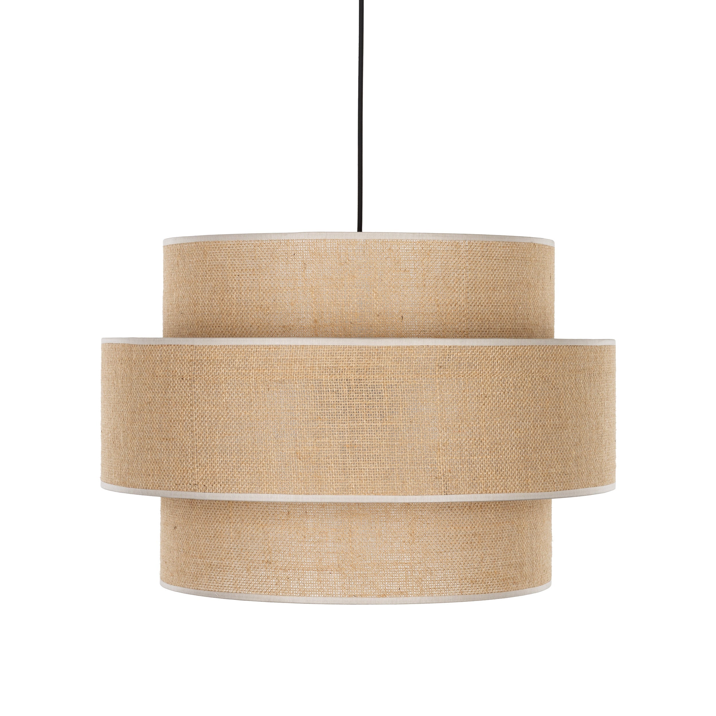 CALISTO JUTE Large  Natural Pendant Lamp