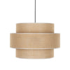 CALISTO JUTE Large  Natural Pendant Lamp