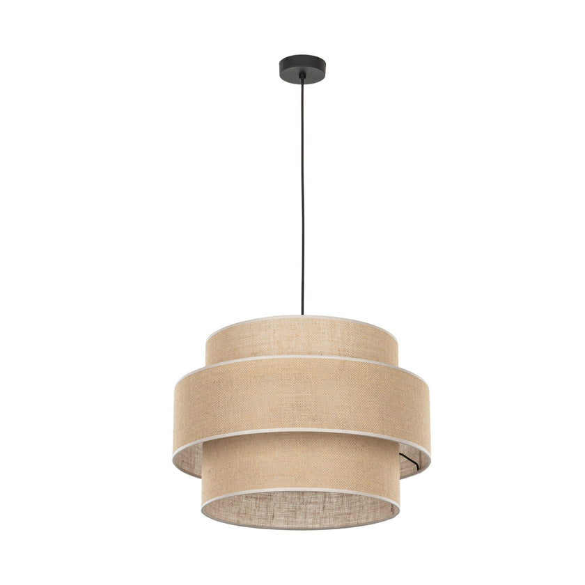CALISTO JUTE Large  Natural Pendant Lamp