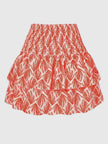 Leisure Versatile Lotus Leaf Women's Mini layered Skirt