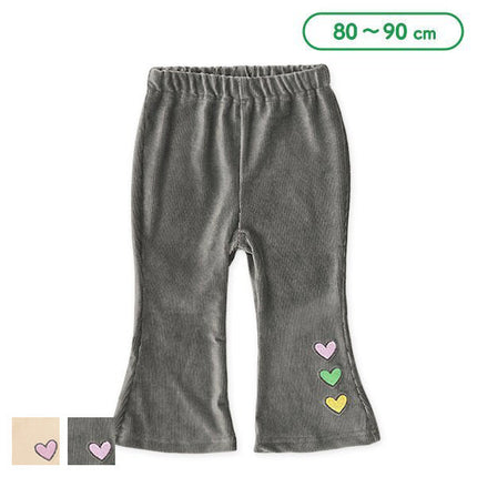 西松屋 ELFINDOLL 裾刺繍コールパンツ 正規品