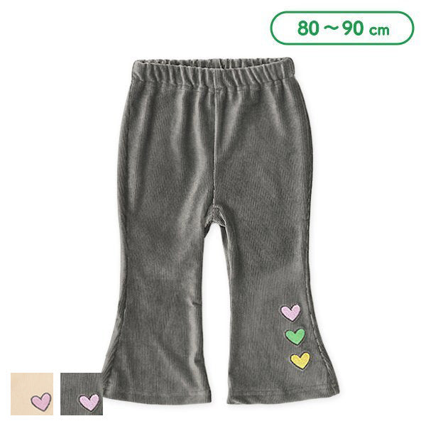 西松屋 ELFINDOLL 裾刺繍コールパンツ 正規品