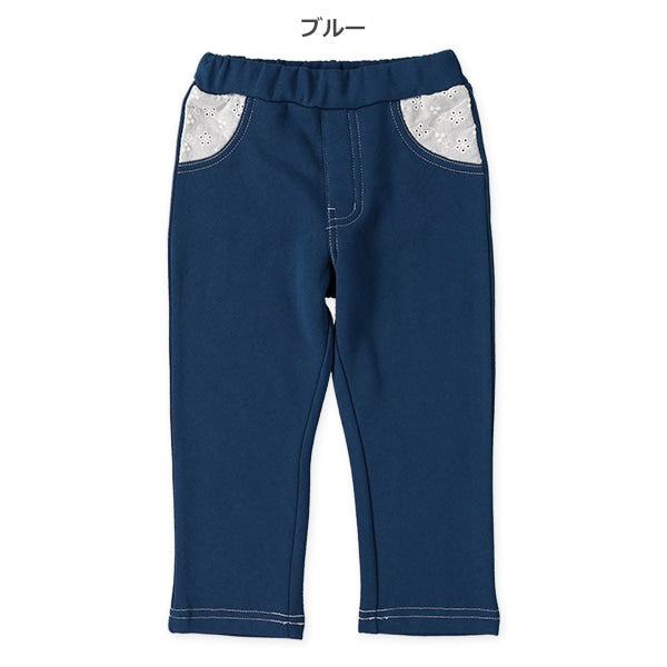 西松屋 ELFINDOLL 裏起毛ポケットレースパンツ 正規品