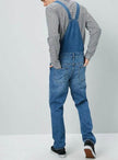 Men's denim Jeans Jumper overalls