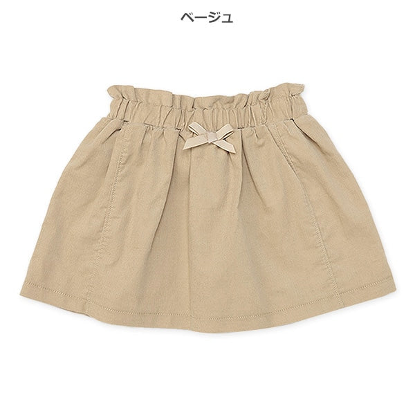 西松屋 ELFINDOLL CLASSIC 細コール前リボンスカート 正規品