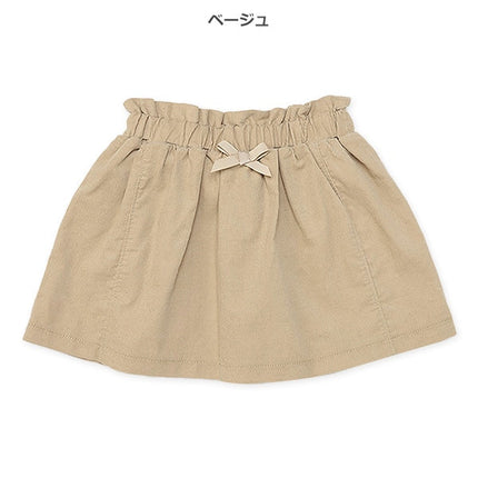 西松屋 ELFINDOLL CLASSIC 細コール前リボンスカート 正規品