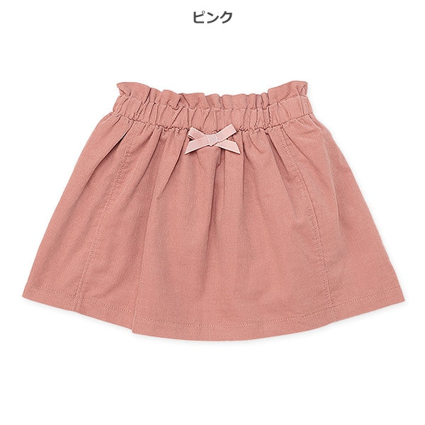 西松屋 ELFINDOLL CLASSIC 細コール前リボンスカート 正規品