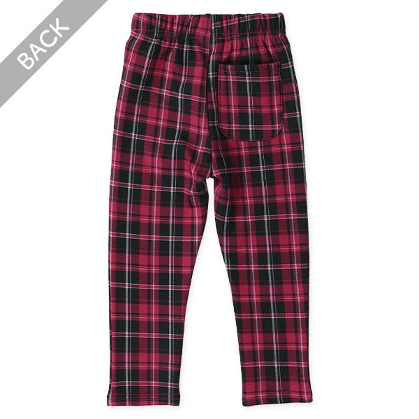 西松屋 裏ぽか チェックパンツ 正規品