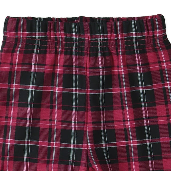 西松屋 裏ぽか チェックパンツ 正規品