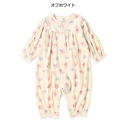 西松屋 ELFINDOLL ベロアうさぎ長袖カバーオール 正規品
