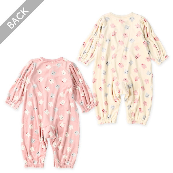 西松屋 ELFINDOLL ベロアうさぎ長袖カバーオール 正規品