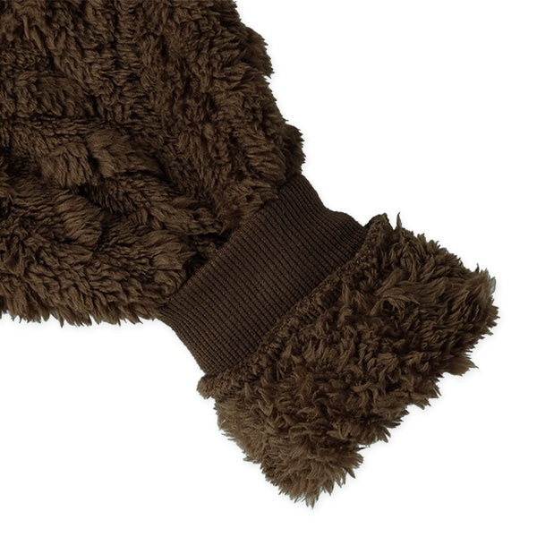 西松屋 ELFINDOLL フリース型押しリブ長袖カバーオール 正規品