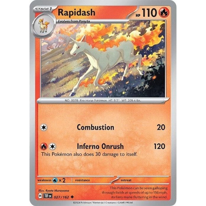 Rapidash (027/162) (TEF)