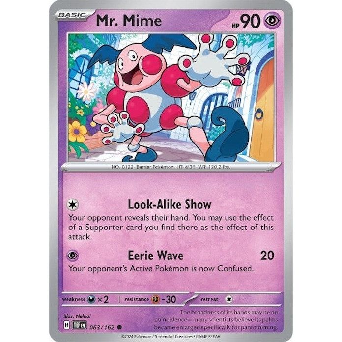 Mr. Mime (063/162) (TEF)