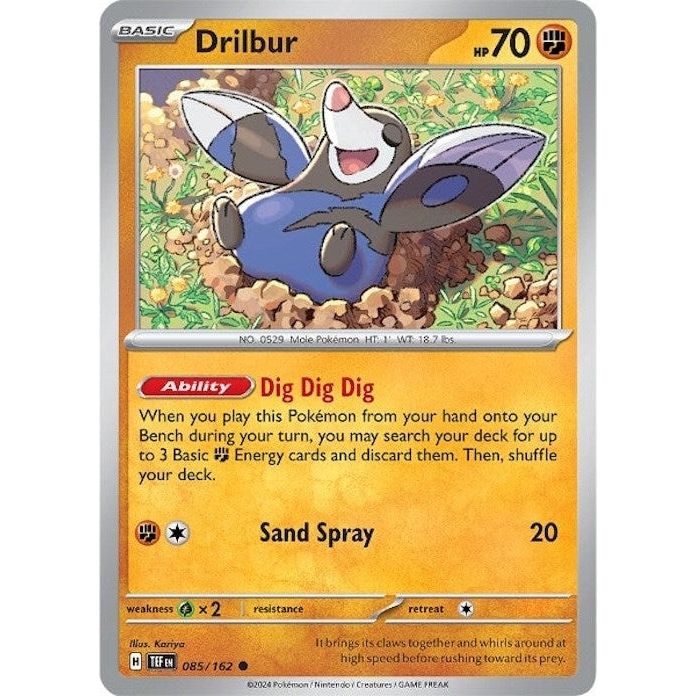 Drilbur (085/162) (TEF)