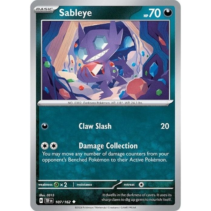 Sableye (107/162) (TEF)