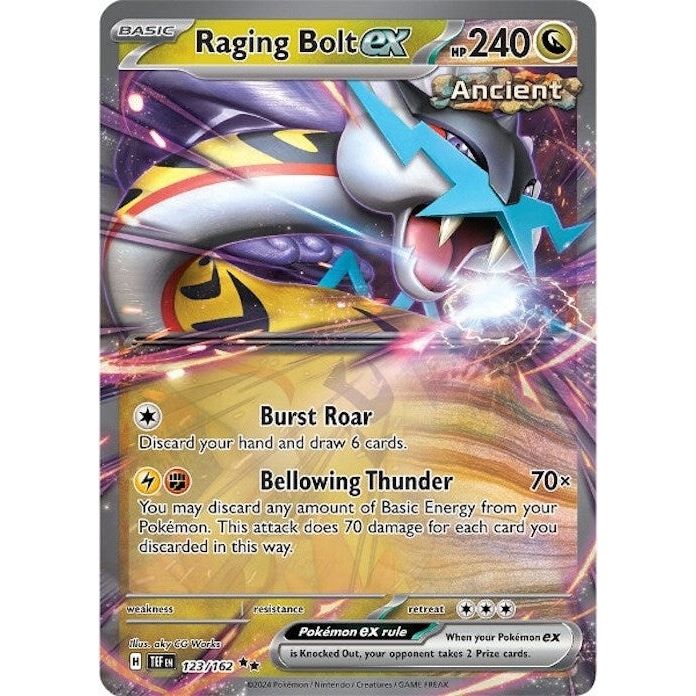 Raging Bolt ex (123/162) (TEF)