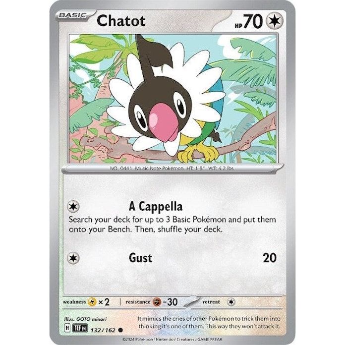 Chatot (132/162) (TEF)
