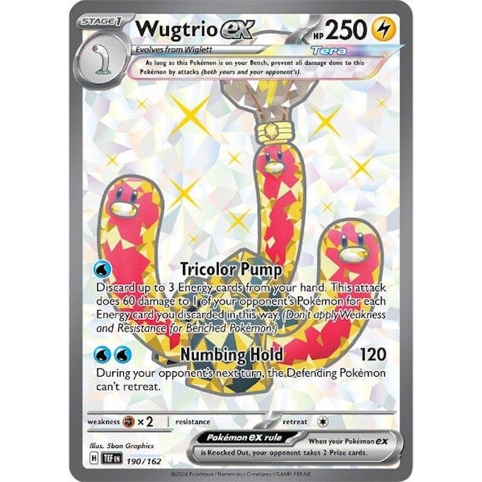 Wugtrio ex (190/162) (TEF)