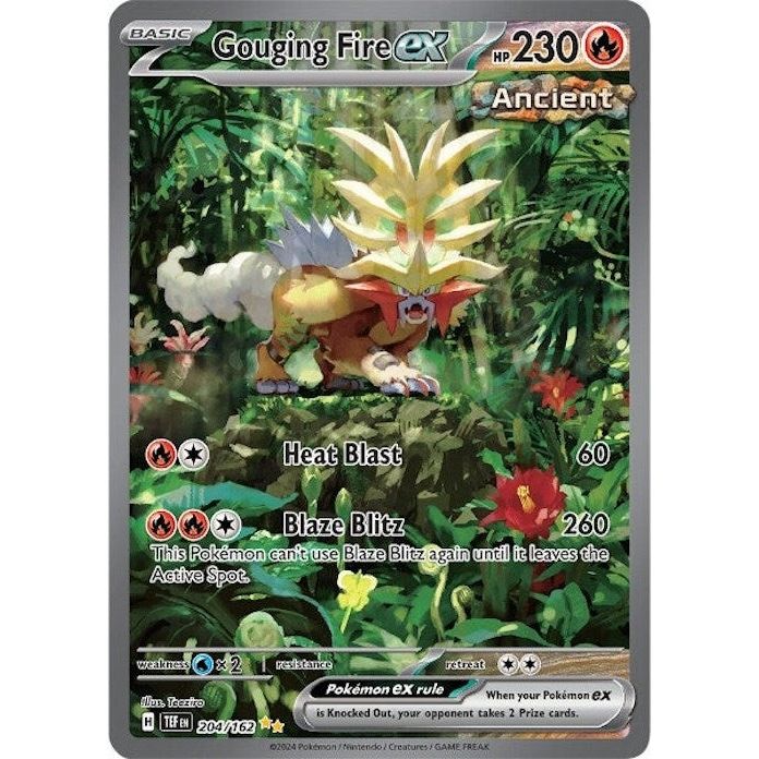Gouging Fire ex (204/162) (TEF)