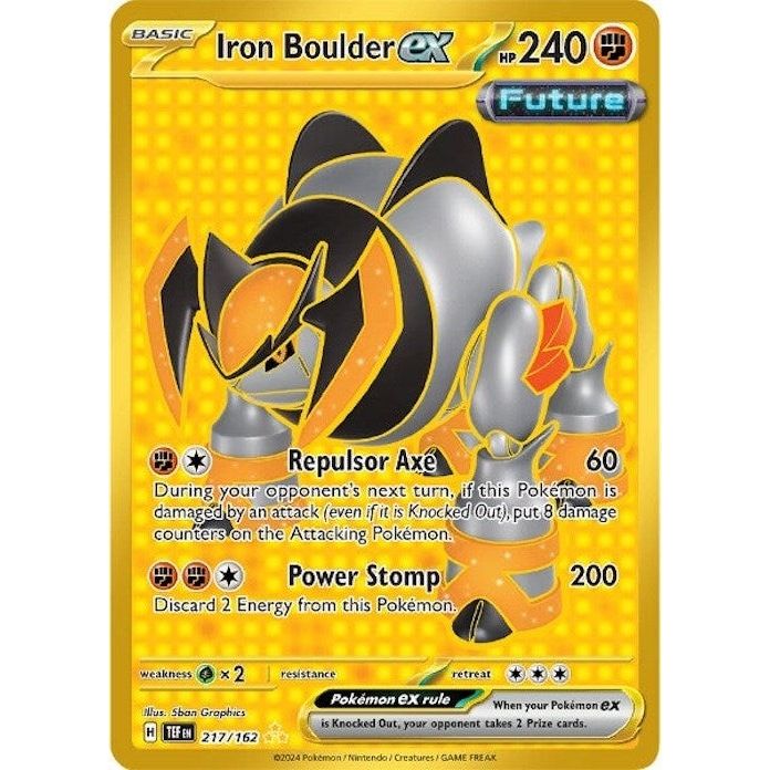 Iron Boulder ex (217/162) (TEF)