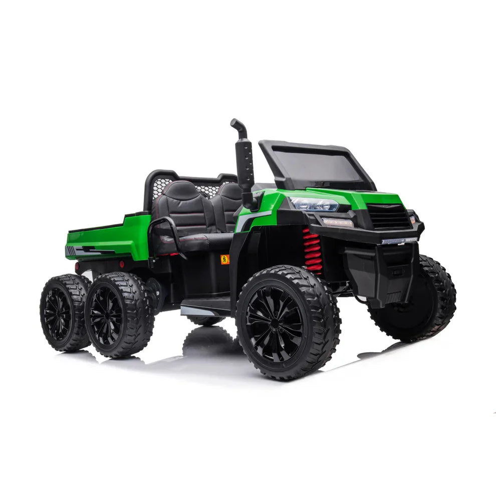 2026 6 WHEEL TRACTOR 24V 2 SEATER KIDS RIDE ON CAR WITH REMOTE CONTROL