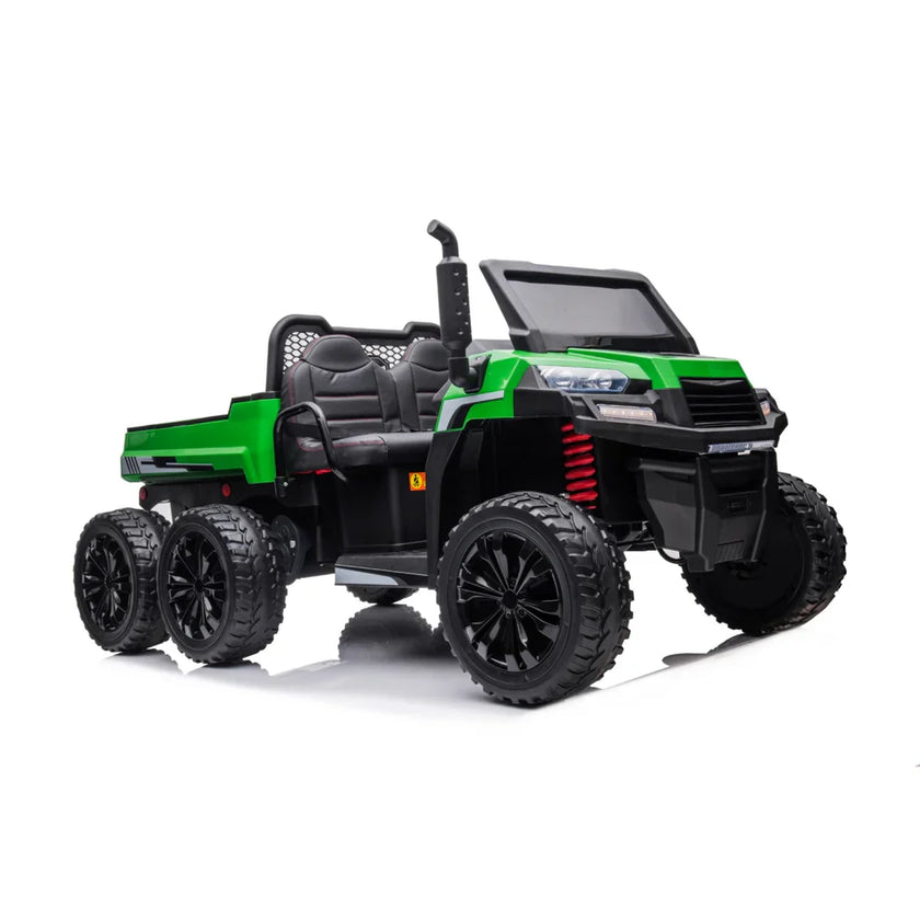 2026 6 WHEEL TRACTOR 24V 2 SEATER KIDS RIDE ON CAR WITH REMOTE CONTROL