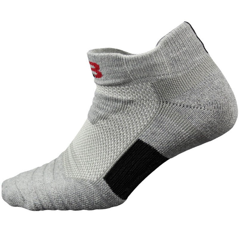 Cotton Blend Ankle Socks – Black, White & Gray | Short & Middle Tube