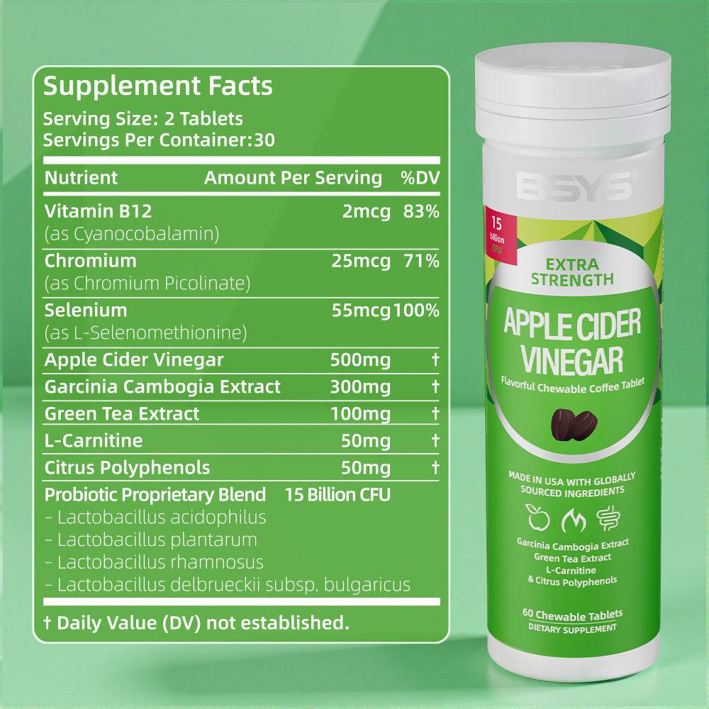 BSYS ACV Coffee Flavor  These Chews Are A Game Changer Skip The Harsh ACV Taste Get All The Benefits With A Smooth Roasty Coffee Kick  WellnessWins  CoffeeLoversEssential