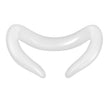 Silicone VR Face Mask For Meta Quest 3 VR Headset Lightproof VR Facial Interface Sweatproof Cushion Replacement Cover Pad