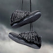 Men's & Women's Retro Thick Sole Leather Sneakers – Alphabet Sports Shoes