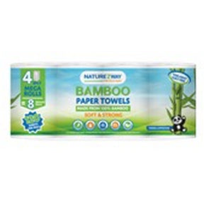 NatureZway - Paper Towels - 2ply 120 Sheets/pk (4pk)