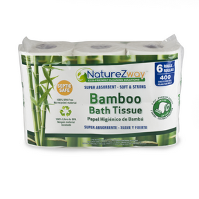NatureZway - Bath Tissue - 2ply 400 Sheets/pk (6pk)