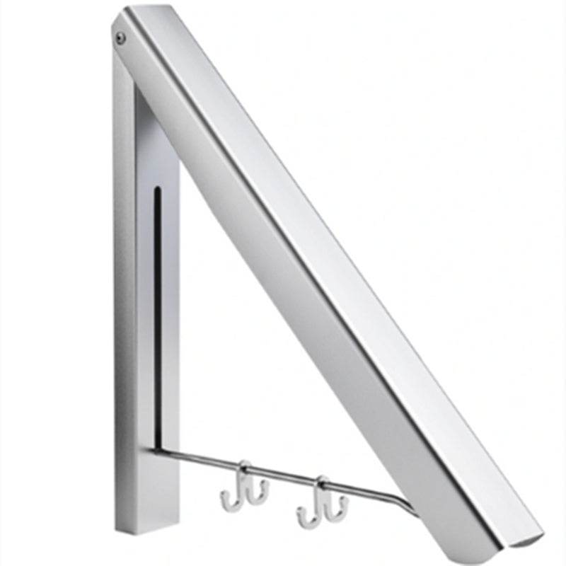 Clothes Rack Non-perforated Invisible Telescopic Drying Rack Wall-mounted Hanger