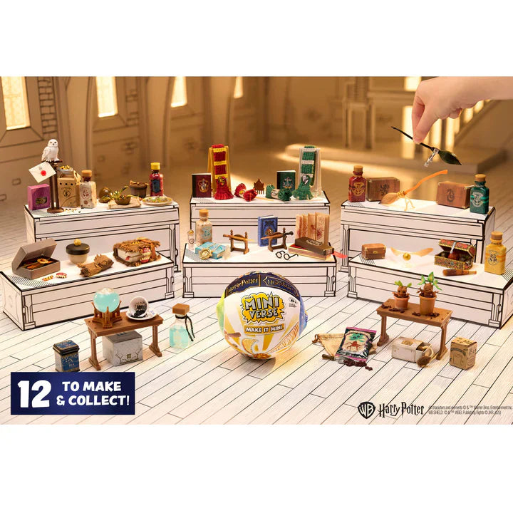 MGA Games - MINIVERSE - MAKE IT MINI - HARRY POTTER BACK TO HOGWARTS IN PDQ