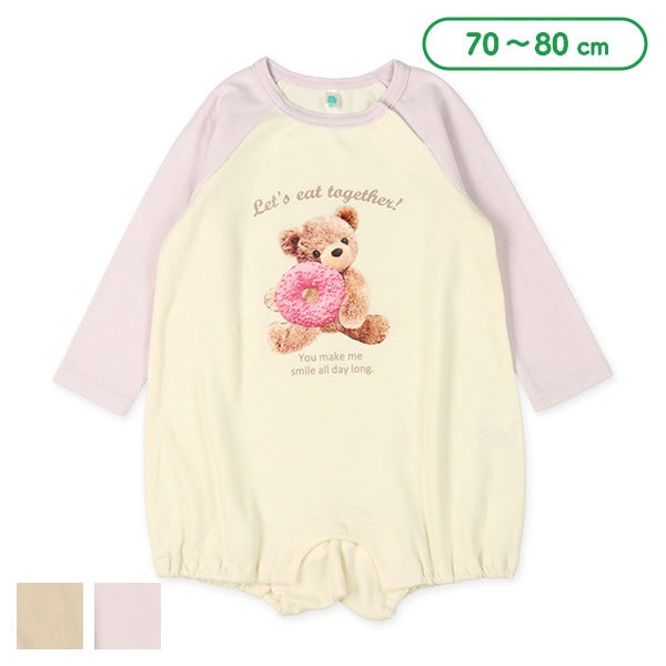 Combinaison à manches longues avec imprimé ours ELFINDOLL de Nishimatsuya (authentique)