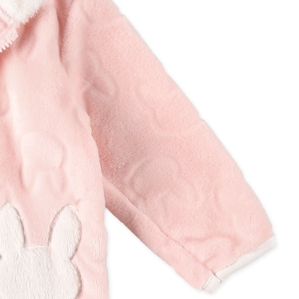 西松屋 ELFINDOLL くま・うさぎ型押しアップリケ付きカバーオール 正規品