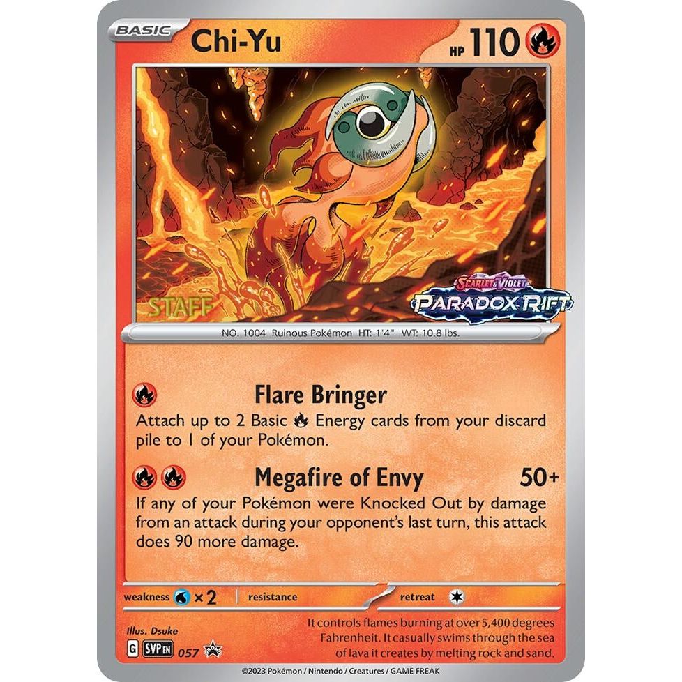 Chi-Yu - 057 (Prerelease) [Staff] (057) (SVP)