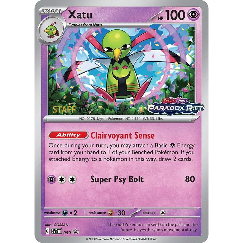 Xatu - 059 (Prerelease) [Staff] (059) (SVP)