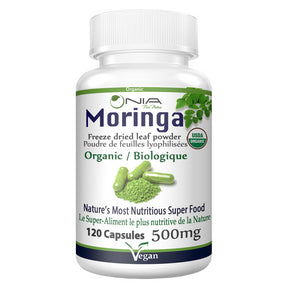 Nia Pure Nature - Organic Moringa Capsules (120caps)