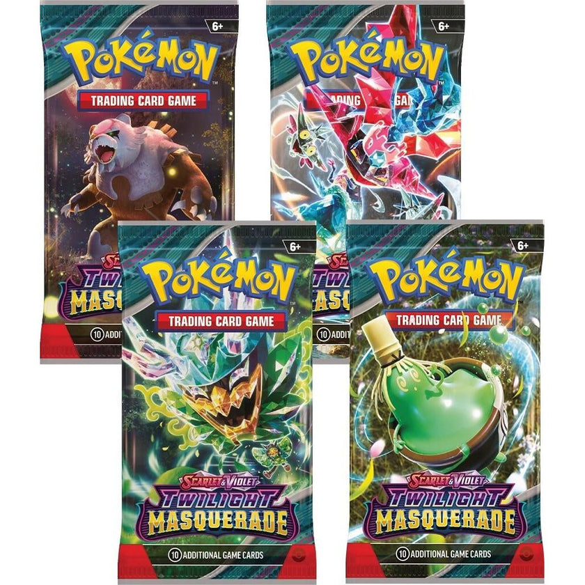 Twilight Masquerade Booster Pack Art Bundle [Set of 4]