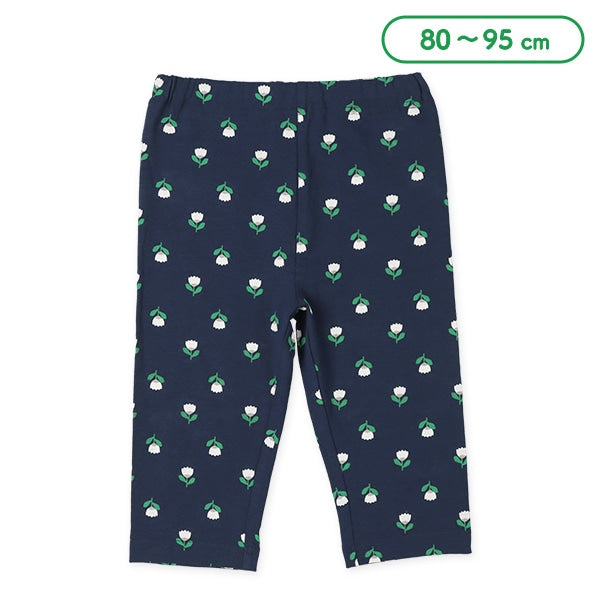 西松屋 ELFINDOLL 花柄7分丈レギンス正規品