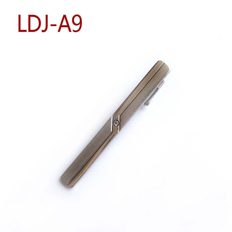 Men's Silver Tie Clip – Formal Metal Alloy Tie Bar for Business & Weddings | Canada & USA